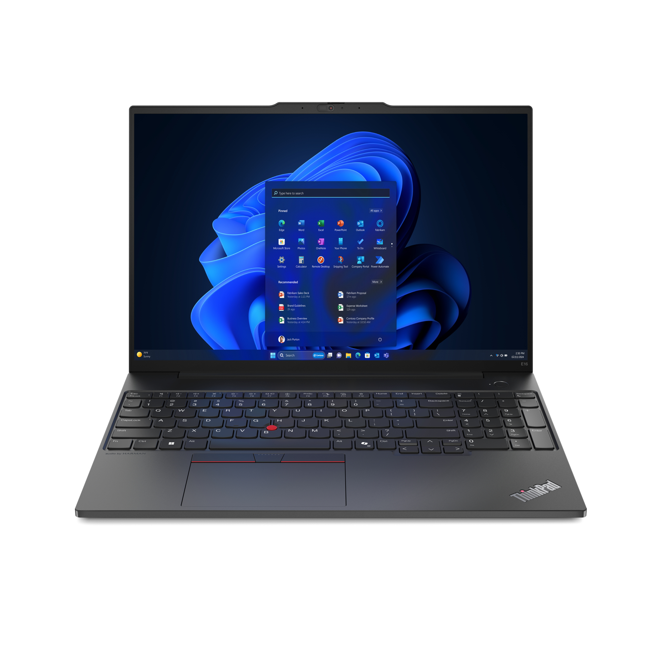 Lenovo ThinkPad E16 G2 - AMD Ryzen™ 7-7735HS - 16"