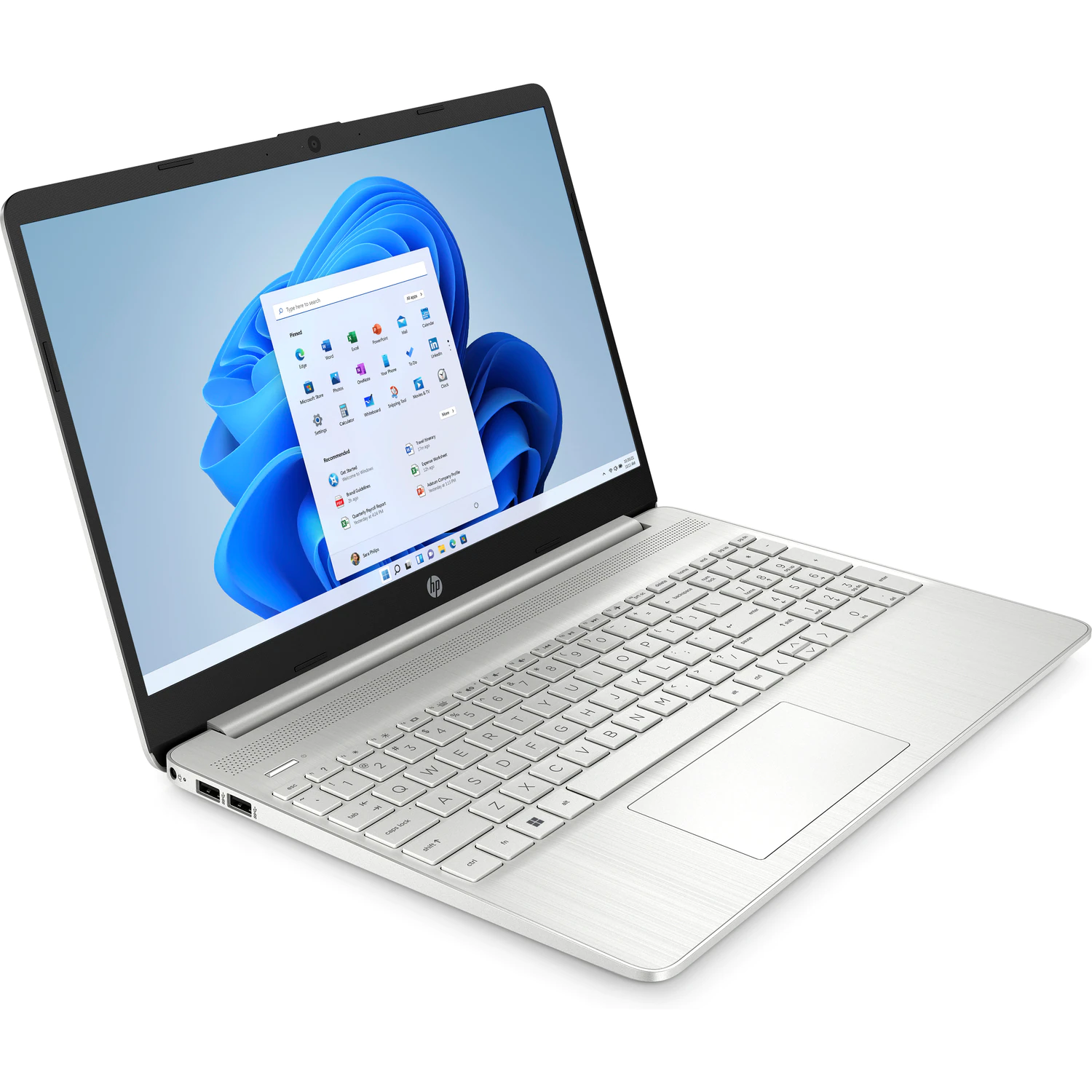  HP 15s Notebook ansicht von links