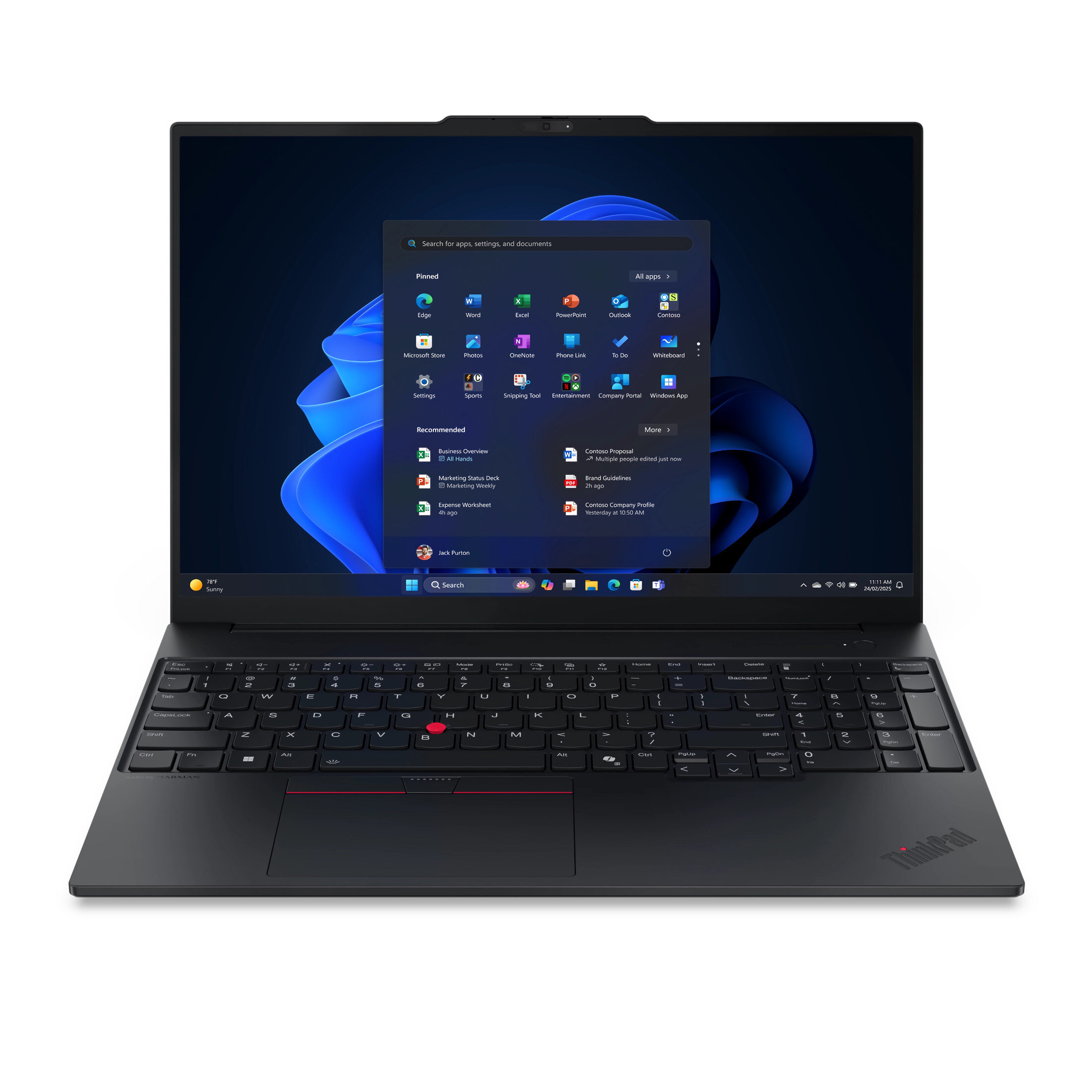 Lenovo ThinkPad E16 G3 | Intel® Core™ Ultra 5 225U | 16" WUXGA