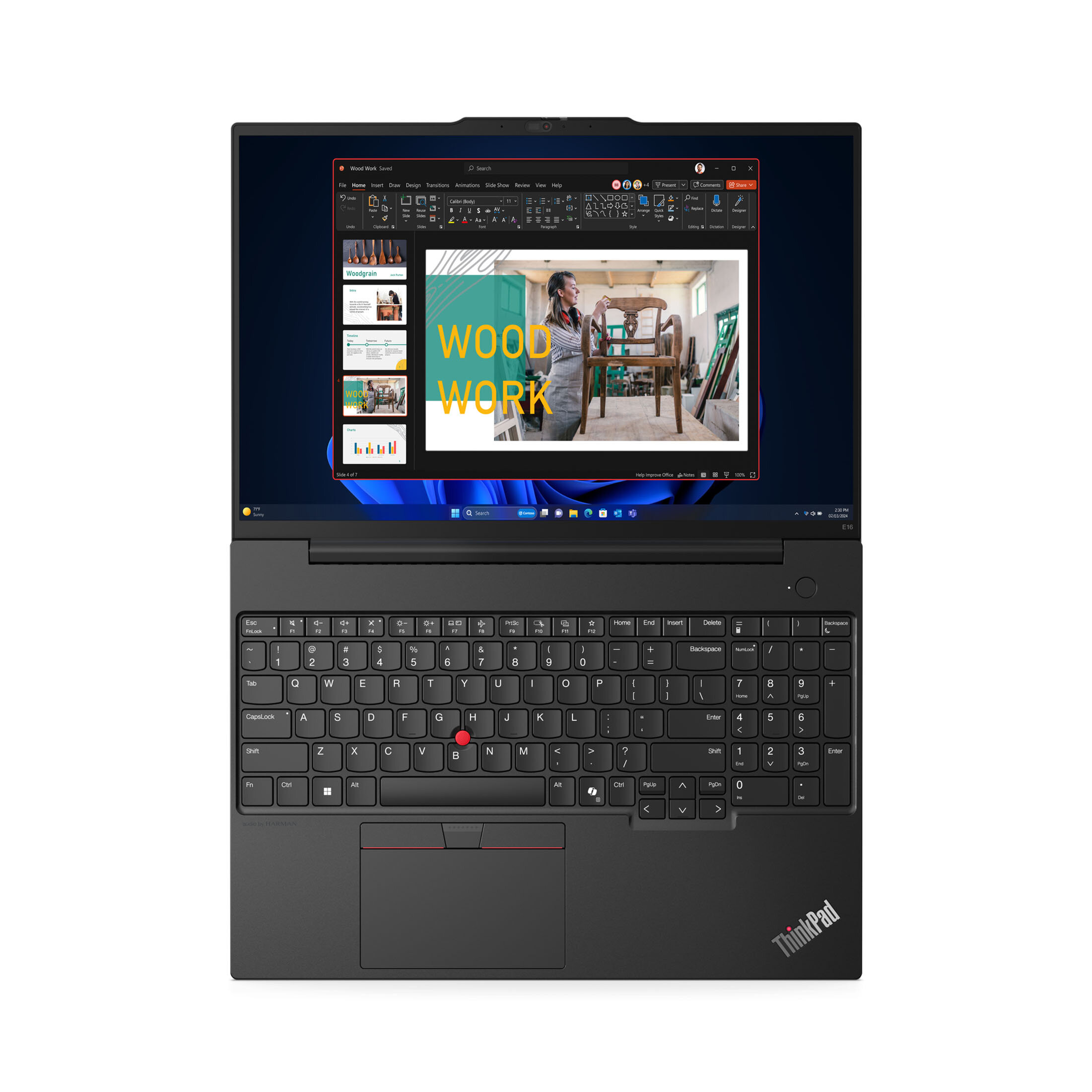 Lenovo ThinkPad E16 G2 | AMD Ryzen™ 5-7535HS | 16" WUXGA