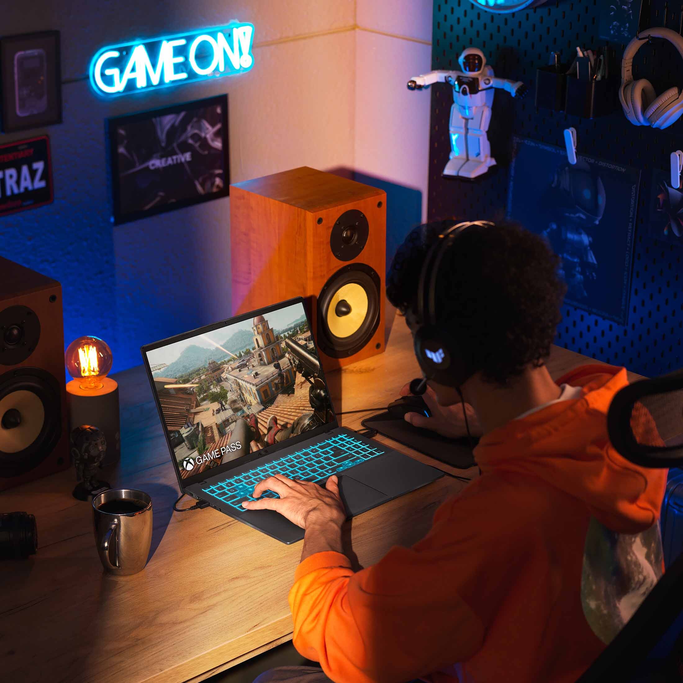 ASUS V16 | 16" WUXGA 144 Hz| Intel® Core™ 7 240H | GeForce RTX™ 5060