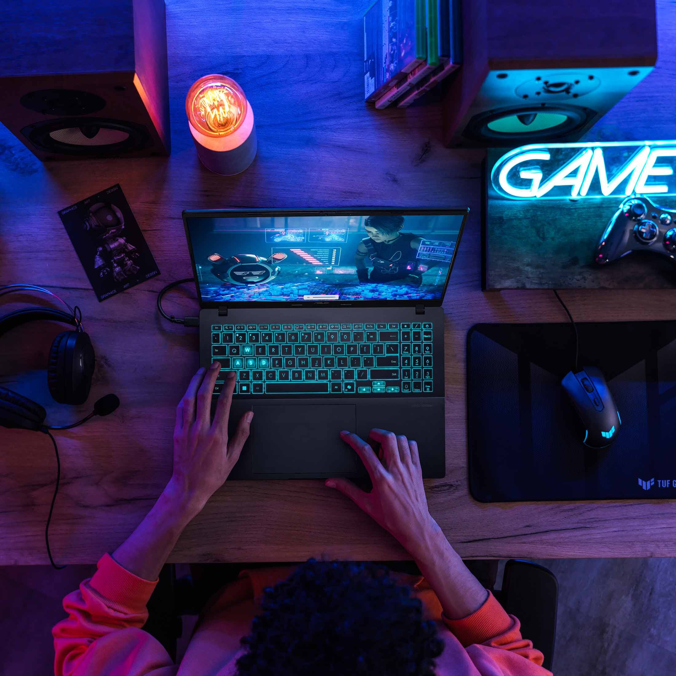 ASUS V16 | 16" WUXGA 144 Hz| Intel® Core™ 7 240H | GeForce RTX™ 5060