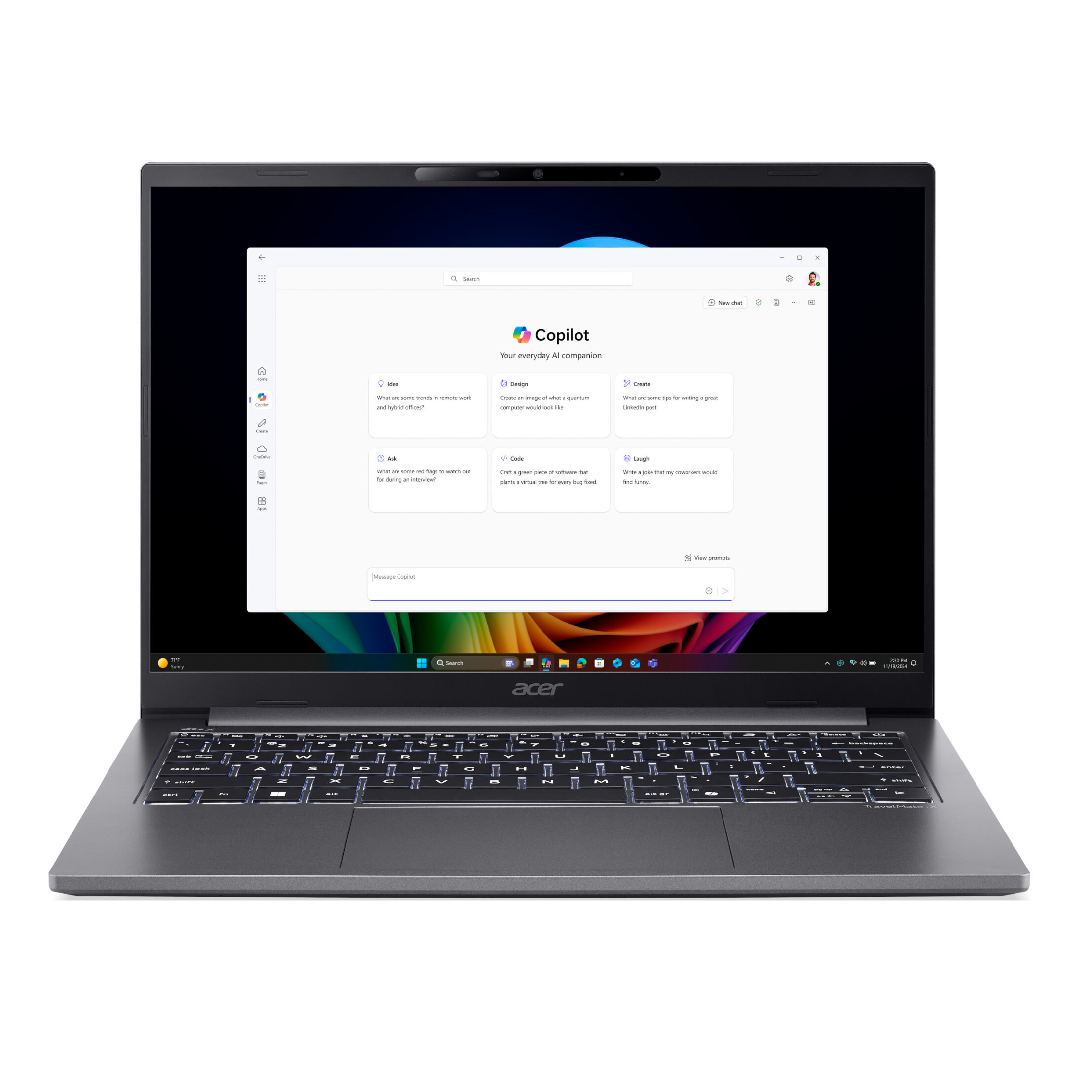 Acer TravelMate X4 | 14" WUXGA 120 Hz| Intel® Core™ Ultra 7 258V