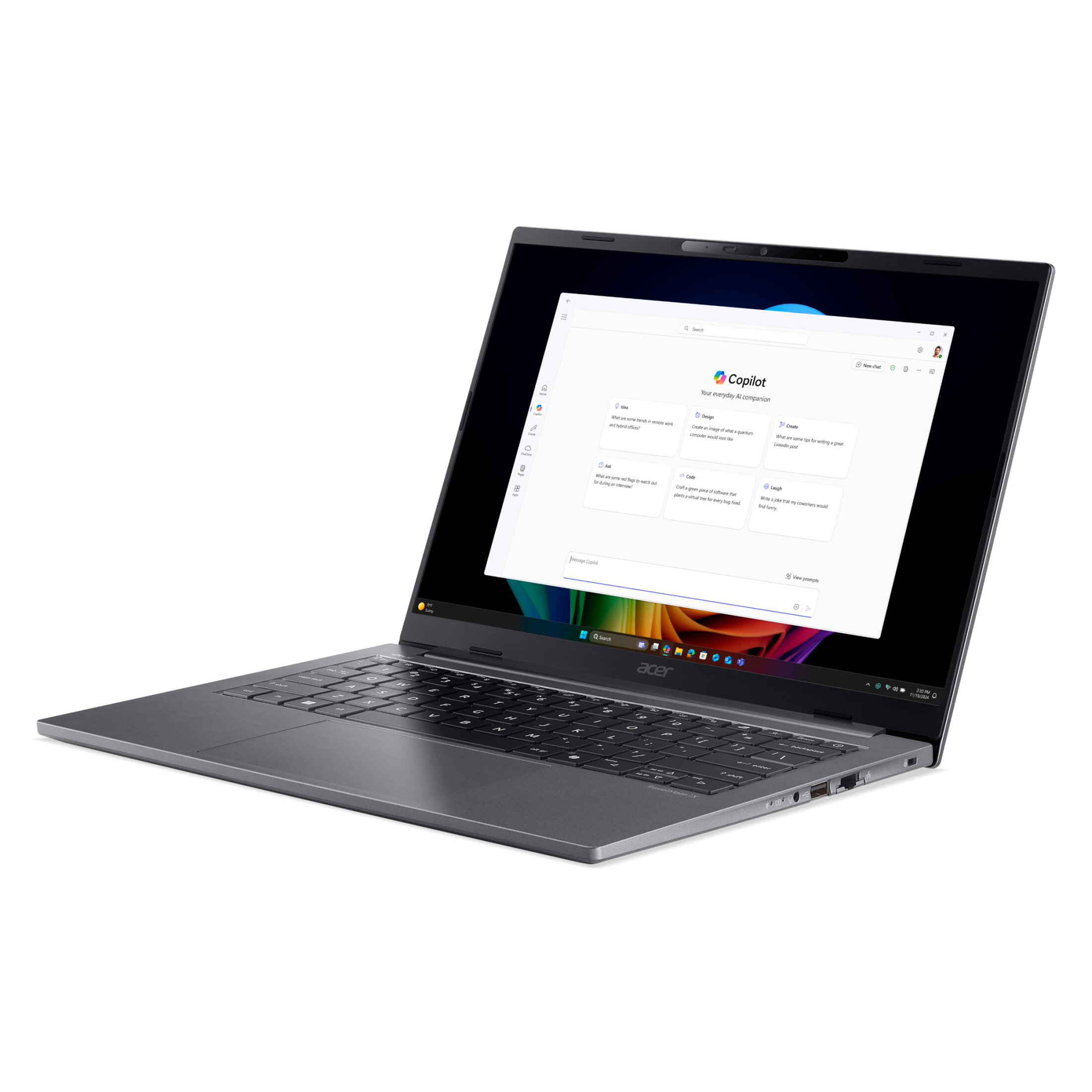 Acer TravelMate X4 | 14" WUXGA 120 Hz| Intel® Core™ Ultra 7 258V