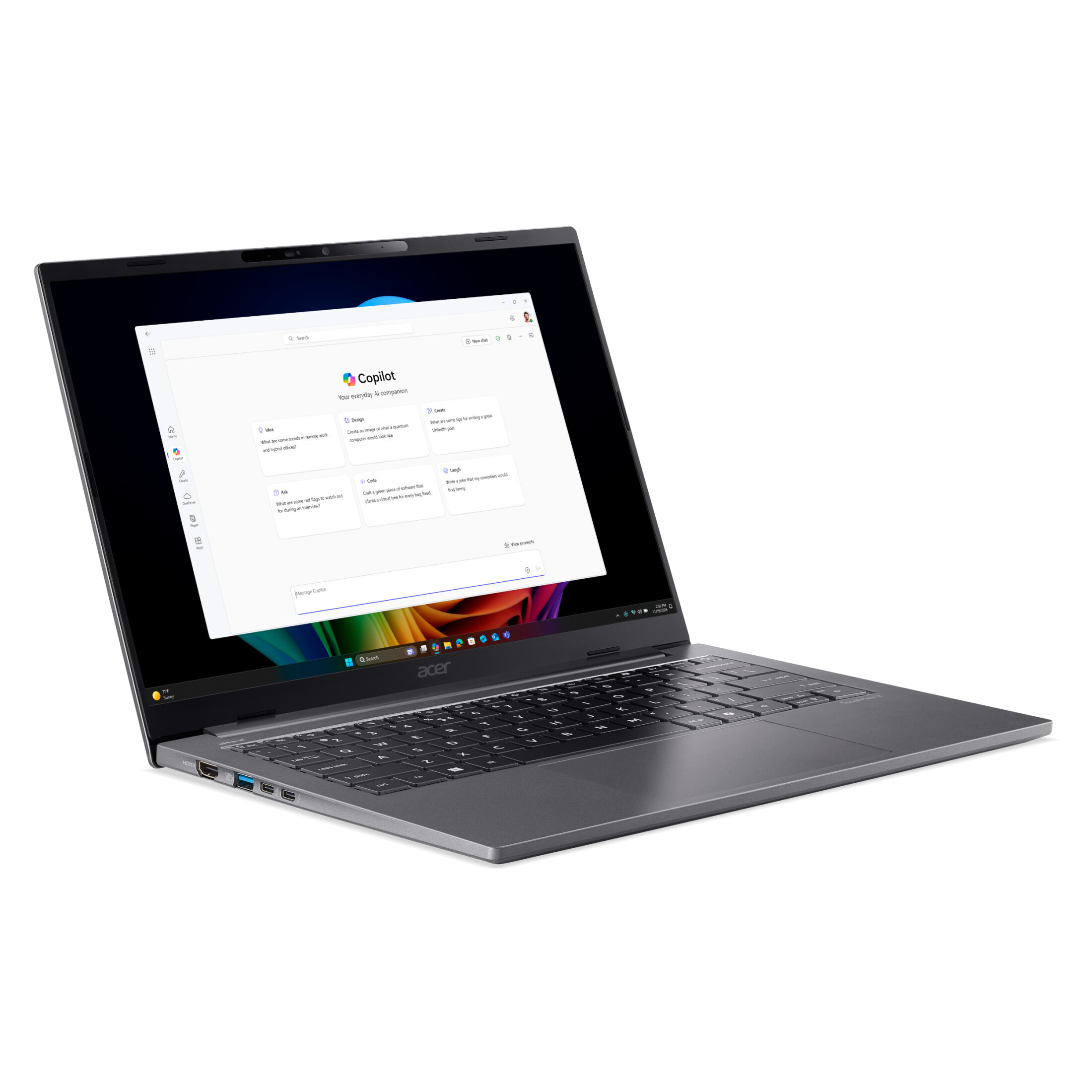 Acer TravelMate X4 | 14" WUXGA 120 Hz| Intel® Core™ Ultra 7 258V