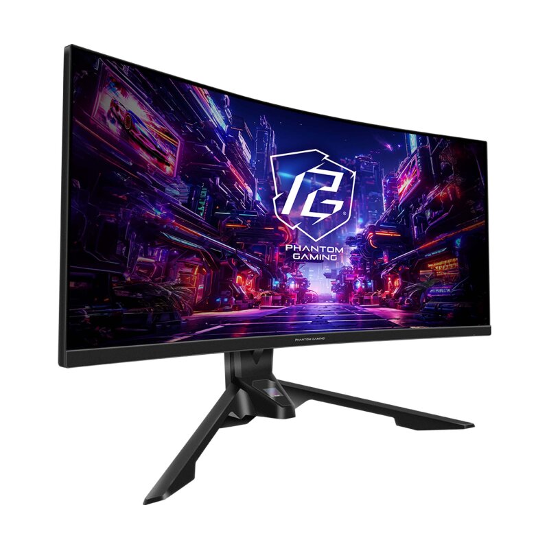 ASRock 86,3cm PG34QRT2B 21:9 curved 180Hz WQHD Monitor -...