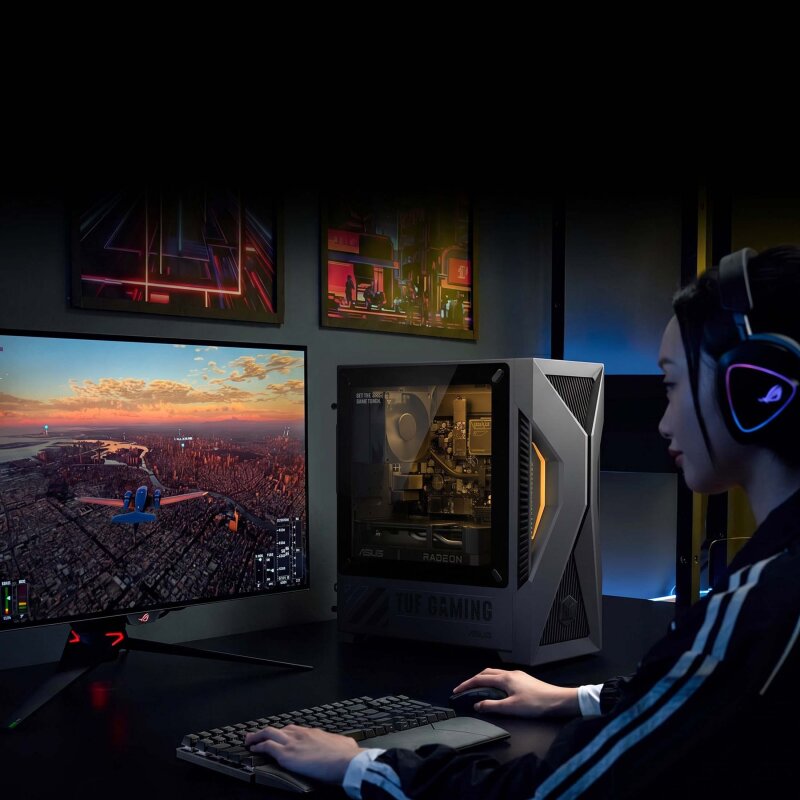 ASUS TUF TM500 | AMD Ryzen™ 5 220 | GeForce RTX™ 5060 DUAL
